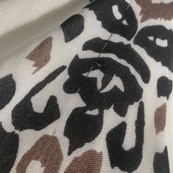 Rachel Rachel Roy long duster kimono kaftan coverup neutral print lightweight OS - Picture 9 of 10